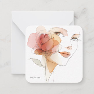 MemoryUs Lyric Card – Just Like Love