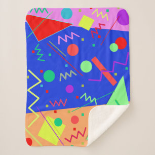 Memphis #53 sherpa blanket