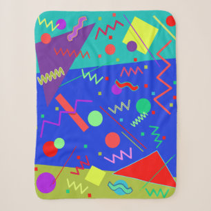 Memphis #54 sherpa blanket