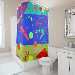 Memphis #54 shower curtain