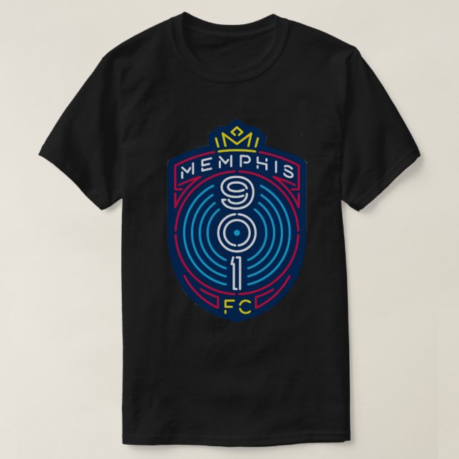 Memphis 901 FC Primary T-Shirt (Design Front)