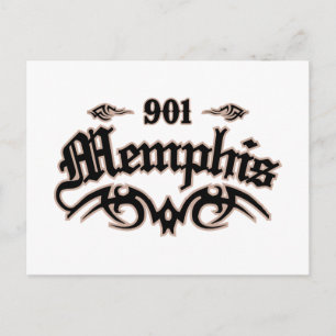 Memphis 901 postcard