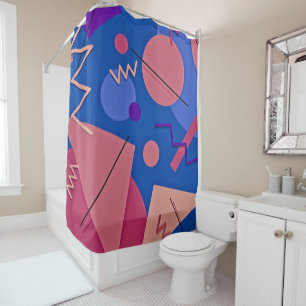 Memphis #96 shower curtain