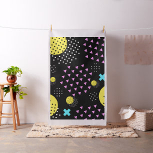 Memphis Abstract Pattern Fabric