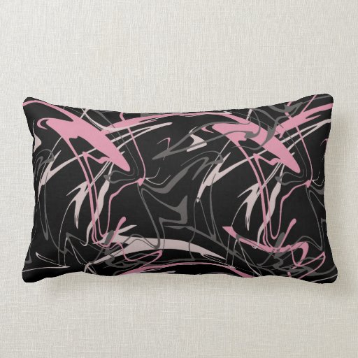 Image of Memphis Abstract Pattern Lumbar Cushion
