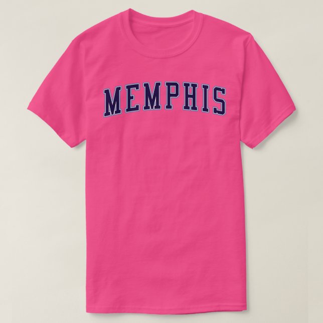 Memphis Basketball Jersey Style v2 T-Shirt (Design Front)