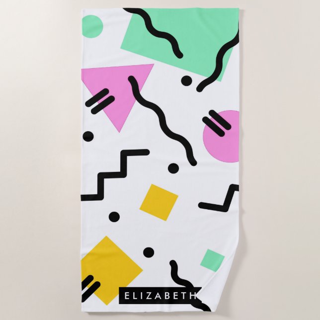 Memphis Beach Towel (Front)