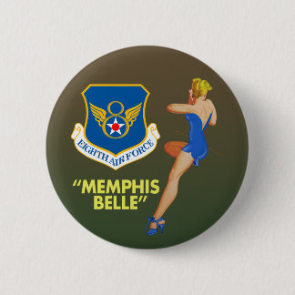 "Memphis Belle" 8th Air Force 6 Cm Round Badge
