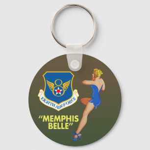 Memphis Belle" 8th Air Force Key Ring