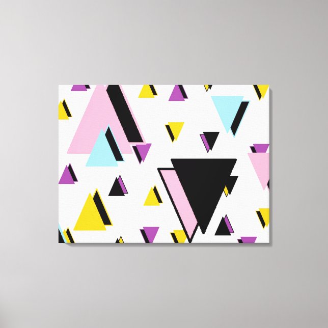 Memphis Benign Canvas Print (Front)