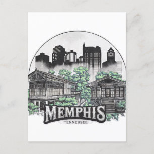 Memphis City Tennessee USA Postcard