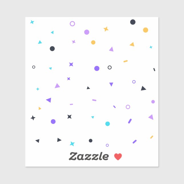 Memphis Confetti Seamless Pattern (Sheet)