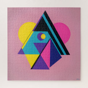 Memphis Design Dwelling Jigsaw Puzzle