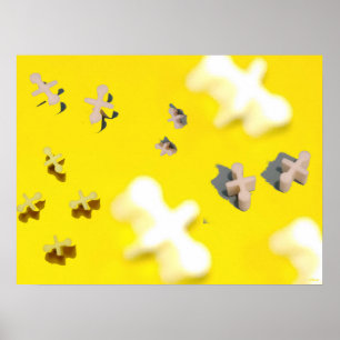 Memphis Design Jacks Poster