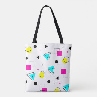 Memphis Design Tote Bag