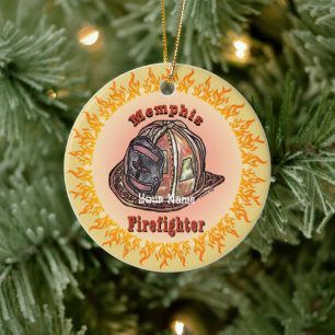 Memphis Firefighter  ornament