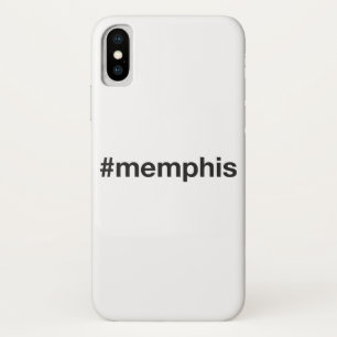 MEMPHIS Hashtag iPhone X Case