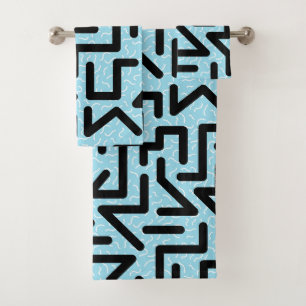 Memphis Labyrinth Bath Towel Set