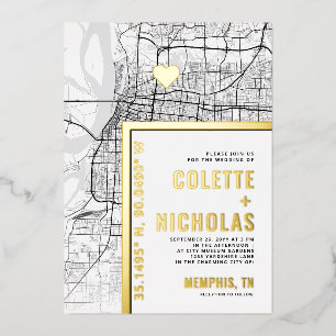 Memphis Love Locator   City Themed Wedding