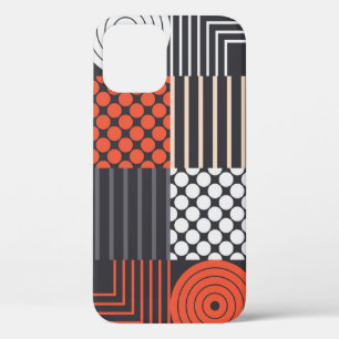 Memphis Magic: Geometric Banner Fun iPhone 12 Case