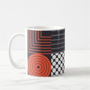 Memphis Magic: Geometric Banner Fun Coffee Mug