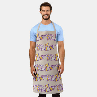 Memphis Nachos on Baking Stone apron