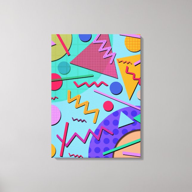 Memphis No. 10 Canvas Print (Front)