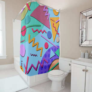Memphis No. 10 Shower Curtain