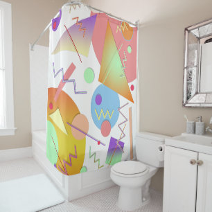 Memphis No. 412-2 Shower Curtain