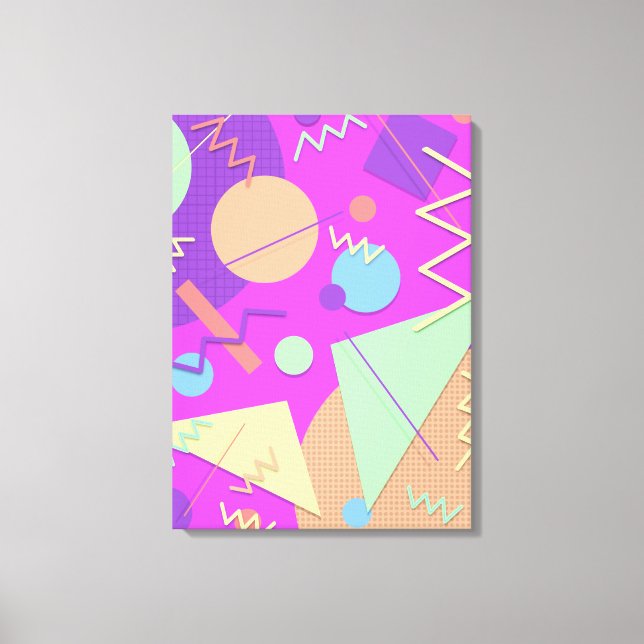 Memphis No. 41 Canvas Print (Front)