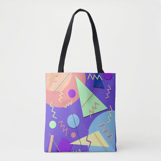 Memphis No. 7 Tote Bag (Front)