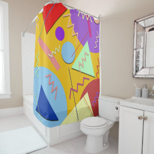 Memphis No. 8 Shower Curtain