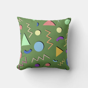 Memphis No. 92 Moss Green Cushion