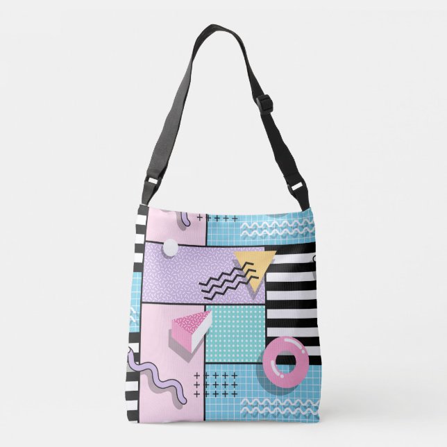 Memphis Party Crossbody Bag (Back)