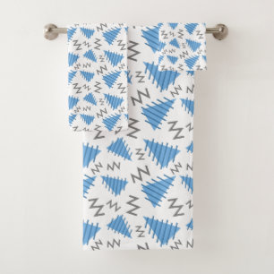 Memphis Pattern towel set