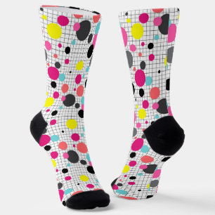 Memphis polka dots neck tie socks