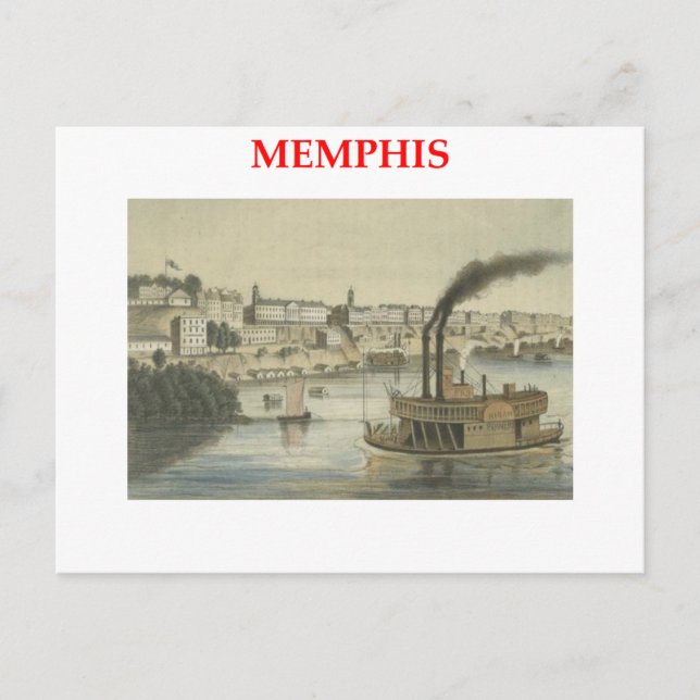 memphis postcard (Front)