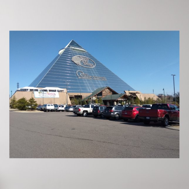 Memphis Pyramid (Memphis, Tennessee) Poster (Front)