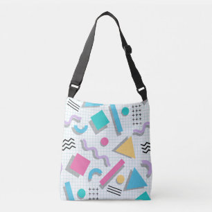 Memphis Shapes Crossbody Bag