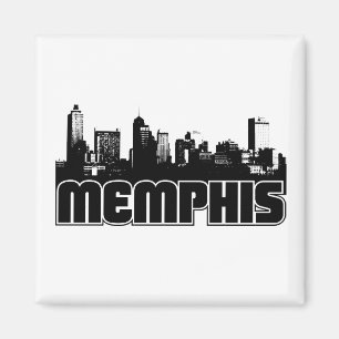 Memphis Skyline Magnet