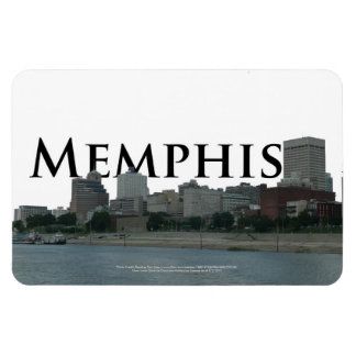 Memphis Skyline with Memphis in the Sky Magnet