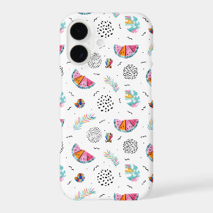 Memphis Style Tropical Summer Pattern