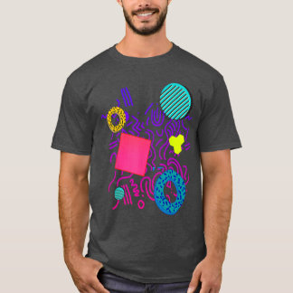 Memphis Styleshirt Gift Geometric 90s 80s Patterns T-Shirt