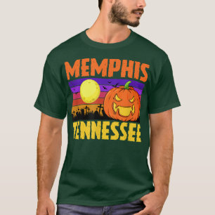 Memphis Tennessee Happy Halloween Party Local City T-Shirt