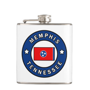 Memphis Tennessee Hip Flask