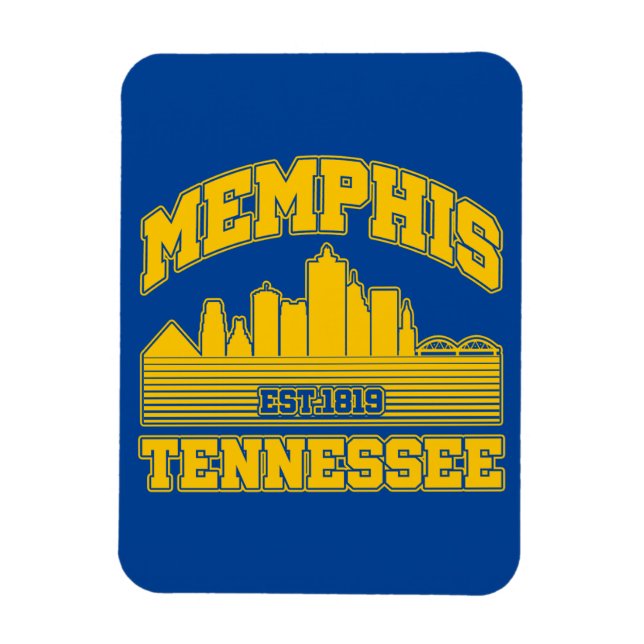 Memphis,Tennessee Magnet (Vertical)