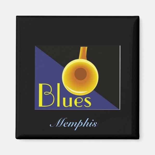 Memphis Tennessee Magnet (Front)