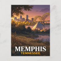 Memphis Tennessee Mississippi River Skyline Travel