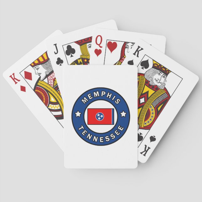Memphis Tennessee Playing Cards (Back)