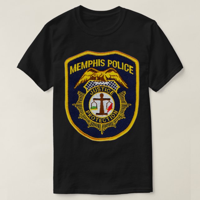 Memphis Tennessee Police T-Shirt (Design Front)